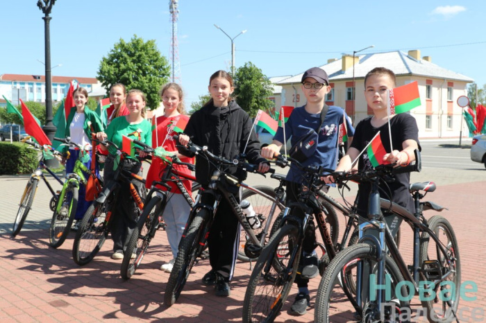 Фотофакт. В Житковичах прошёл велопробег «Мы чтим и помним»